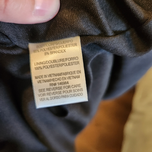 Donna Ricco Black Ruffle Mini Dress - Picture 5 of 5